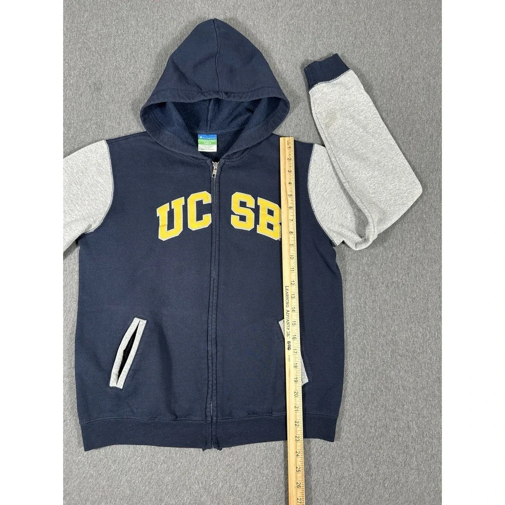 Champion UCSB Eco Fleece Full Zip Hoodie Youth XL (14-16)